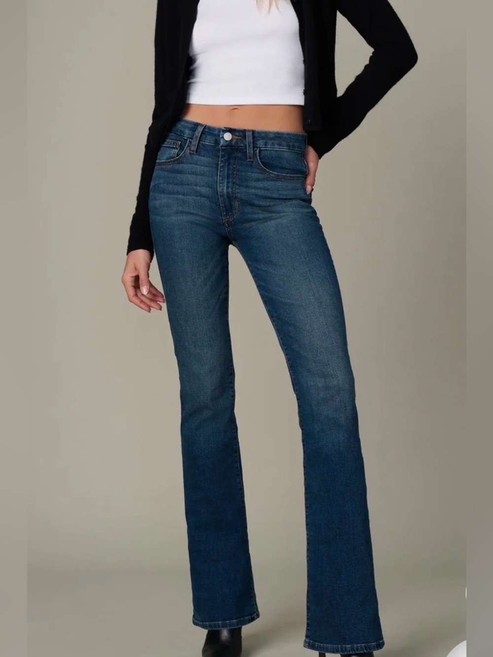 Joe's Jeans Flare Jeans - Dark Blue